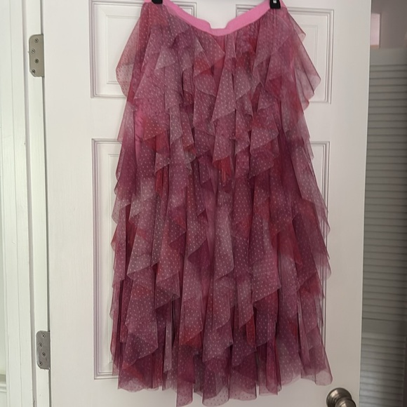 Anthropologie Cheri ruffled tiered skirt - Picture 4 of 6